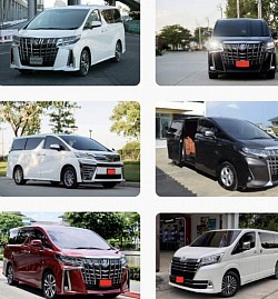 Sample pictures of Toyota Alphard provided